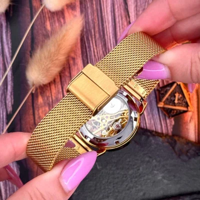 Классические женские часы Awarder 028L All Gold Где бы ни была