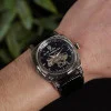 Класичний чоловічий годинник Awarder 021SIBK Скелетон Де би не був фото 3