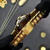 Класичний чоловічий годинник Awarder 022 Gold-Black Mechanic Metall Не Забуду Дім фото 4