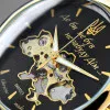 Класичний чоловічий годинник Awarder 022 Gold-Black Mechanic Metall Не Забуду Дім фото 7