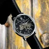 Класичний чоловічий годинник Awarder 022 Automatics Не Забуду Дім Silver-Black фото 4