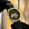 Класичний чоловічий годинник Awarder 022 Black-Gold Automatics Metall Не Забуду Дім фото 5