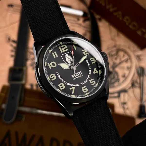 Классические мужские часы Awarder 040 Black-Black под Индивидуальный дизайн фото 3