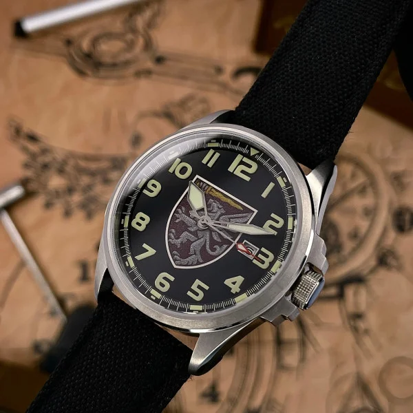 Класичний чоловічий годинник Awarder 040 Black-Silver під Індивідуальний дизайн фото 8