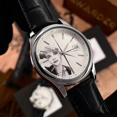 Awarder 023 Silver Leather Індивідуальний дизайн