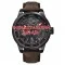 Awarder 058 Black-Red Leather Індивідуальний дизайн