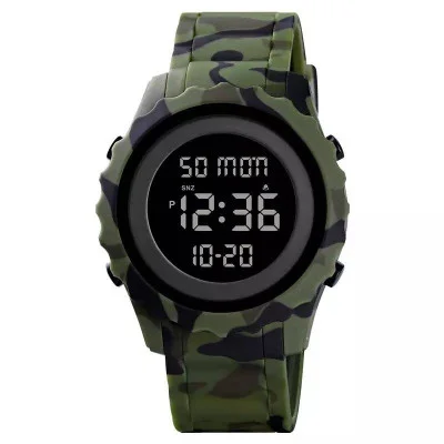 Чоловічий годинник Skmei 1631CMGN Camo Green