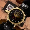 Классические часы Awarder 022 Gold Leather Automatic с Индивидуальным дизайном, кожаный ремешок фото 7