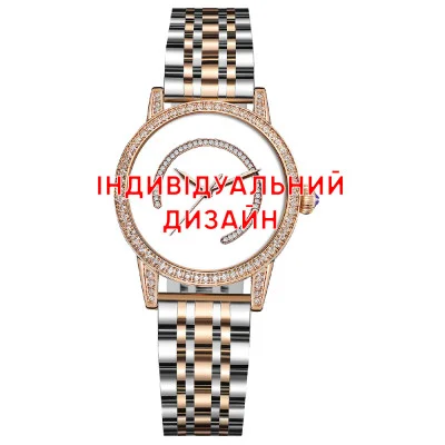 Класичний жіночий годинник Awarder 049 Purple під Індивідуальний дизайн, водонепроникний