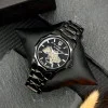 Классические часы Awarder 024 Не Забуду Black Steel Automatics с Индивидуальным дизайном, стальной ремешок фото 4