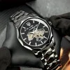 Классические часы Awarder 024 Не Забуду Black Steel Automatics с Индивидуальным дизайном, стальной ремешок фото 5