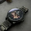 Классические мужские часы Awarder 058 Де би не був All Black Steel, водонепроницаемый, японский механизм фото 11