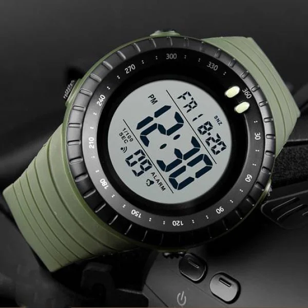 Мужские часы Skmei 1420AG Army Green фото 5