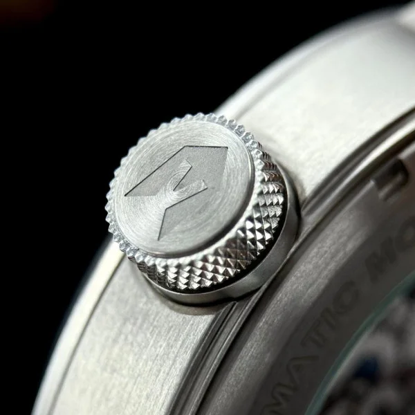 Класичний чоловічий годинник Awarder 058 Де би не був Silver-Black Steel, водонепроникний, японський механізм фото 11