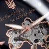 Класичний жіночий годинник Awarder 047 Де би не була Silver-Gold-Black, водонепроникний фото 7