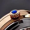 Класичний жіночий годинник Awarder 047 Де би не була Silver-Gold-Black, водонепроникний фото 9