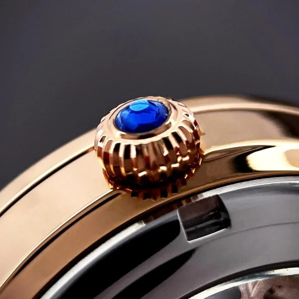 Класичний жіночий годинник Awarder 047 Де би не була Silver-Gold-Black, водонепроникний фото 9