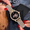 Класичний жіночий годинник Awarder 049 Де би не була Silver-Gold-Black, водонепроникний фото 4
