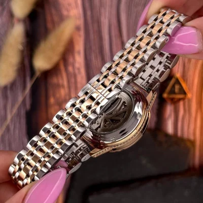 Классические женские часы Awarder 049 Де би не була Silver-Gold-Pearl, водонепроницаемый