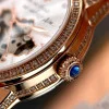 Класичний жіночий годинник Awarder 049 Де би не була Silver-Gold-White, водонепроникний фото 6