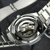 Класичний чоловічий годинник Awarder 026-3D Де би не був Silver-Black під Індивідуальний дизайн, водонепроникний фото 6