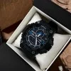Тактичний годинник Awarder 001 Black-Blue під Індивідуальний дизайн, водонепроникний, будильник фото 3