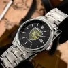 Класичний чоловічий годинник Awarder 023 Silver Steel під Індивідуальний дизайн, водонепроникний, японський механізм фото 3