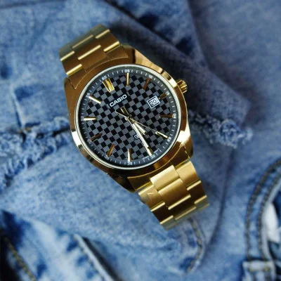 Чоловічий годинник Casio MTP-VD03G-1A