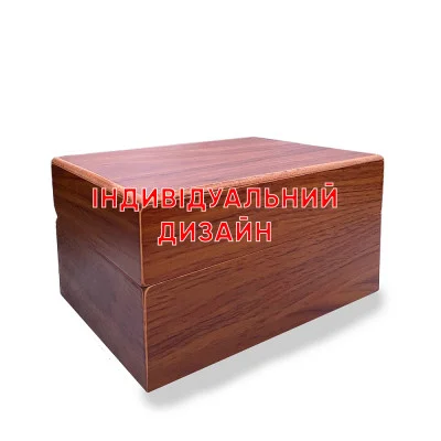 Коробочка для годинника Wood Brown Індивідуальний дизайн