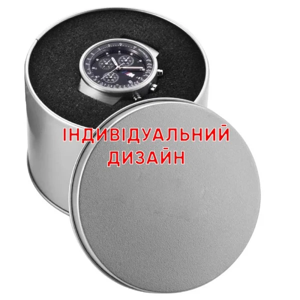 Коробочка металлическая круглая Индивидуальный дизайн фото 1