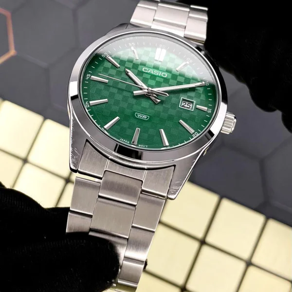 Чоловічий годинник Casio MTP-VD03D-3A1 фото 3