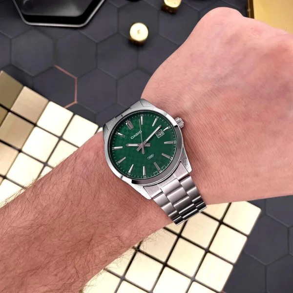 Чоловічий годинник Casio MTP-VD03D-3A1 фото 5