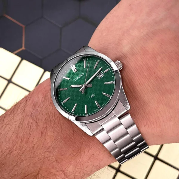 Чоловічий годинник Casio MTP-VD03D-3A1 фото 6