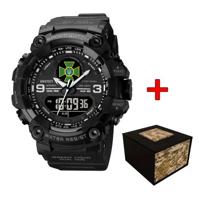 Мужские спортивные часы Awarder 001 ДПС Black
