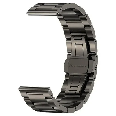 Сталевий браслет KOSPET 22 мм Black