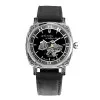 Жіночий годинник Awarder 021-3D Де би не була Silver-Black-Black Leather фото 2