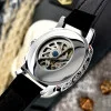 Жіночий годинник Awarder 021-3D Де би не була Silver-Black-Black Leather фото 8