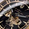 Женские часы Awarder 021-3D Де би не була Gold-Black-Black Leather фото 6