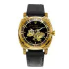 Жіночий годинник Awarder 021-3D Де би не була Gold-Black-Black Leather фото 2