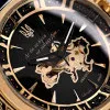 Жіночий годинник Awarder 021-3D Де би не була Gold-Black-Black Leather фото 8