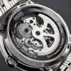 Чоловічий годинник Awarder 043 Де би не був Silver-Black Steel Automatic фото 9