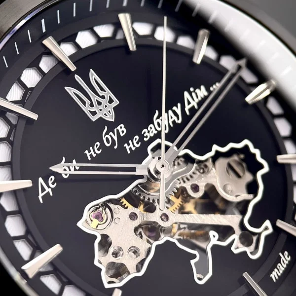 Чоловічий годинник Awarder 043 Де би не був Black-Black Automatic фото 11