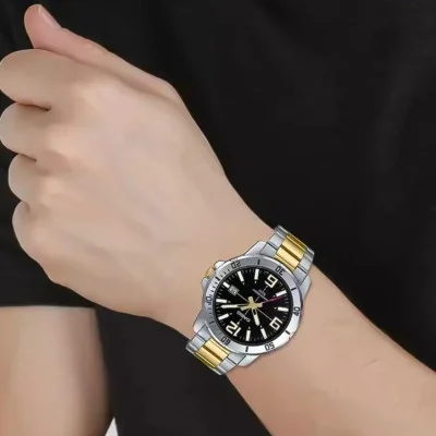 Чоловічий годинник Casio MTP-VD01SG-1B