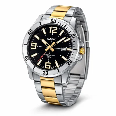 Чоловічий годинник Casio MTP-VD01SG-1B