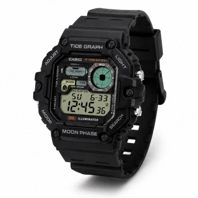Мужские спортивные часы Casio WS-1700H-1A