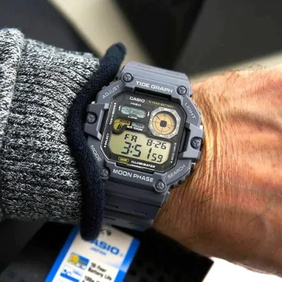 Чоловічий спортивний годинник Casio WS-1700H-8A