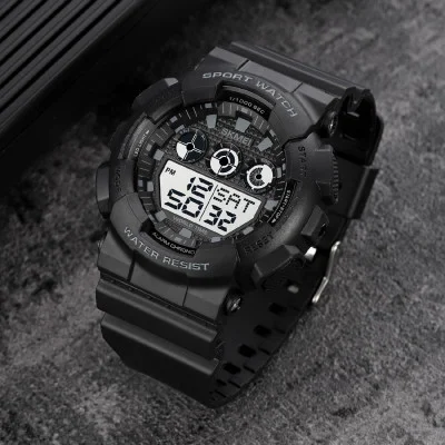 Чоловічий годинник Skmei 1857BKWT Black-White