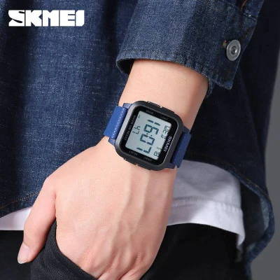 Чоловічий годинник Skmei 1894BUWT Black-Blue-White