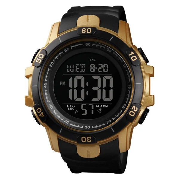 Чоловічий годинник Skmei 1475GD Black-Gold фото 1