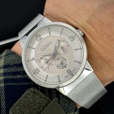 Чоловічий годинник GUARDO S1626-2-VX3JE